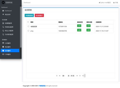 基于springboot網上購物商城系統設計與實現
